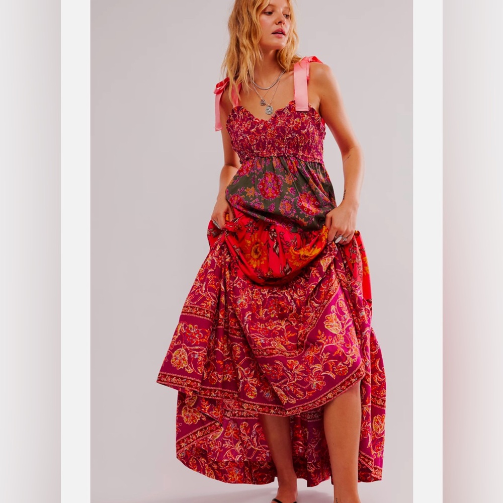 SOLD //. Free People Bluebell Maxi Dress
